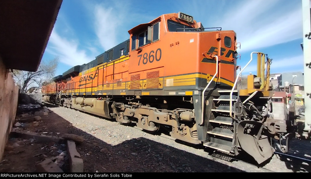 BNSF 7860 7623